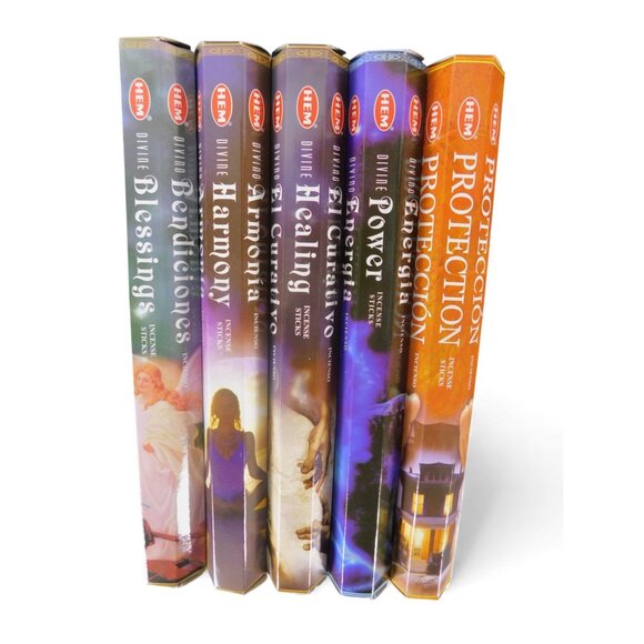 Witches’ Quest Divine Healing Incense Pack - 5 Sacred Scents 100 Sticks - New - Picture 4 of 6